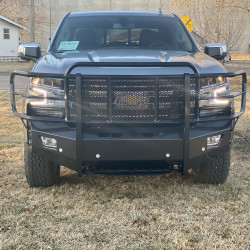 2019 2020 2021 2022 GMC CHEVY 1500 diesel, front end replacement, bumper, tread plate, receiver, Grille Guard, Front Camera, Front Sensors, Cattle Guard, TS bumper, Thunder Struck Bumper, Ranch Hand, Diamond, Tread, front bumper, smooth