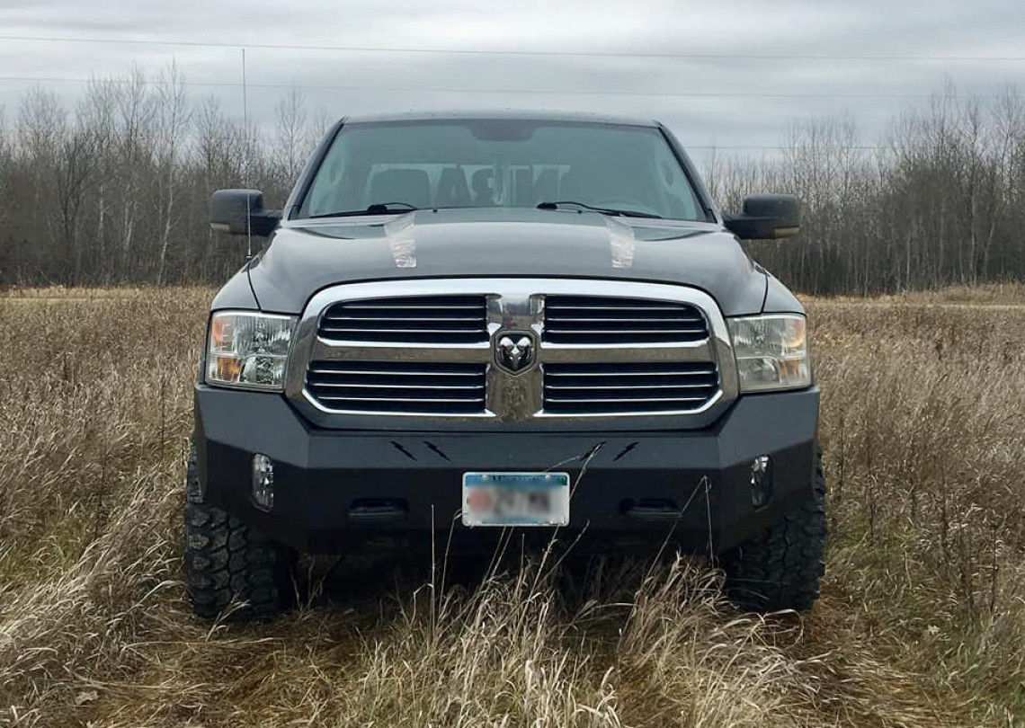 ram front bumper replacement