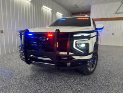 2025 2026 Police Chevy Tahoe Pit Maneuver TVI Grille Guard Setina Pro-Guard Westin